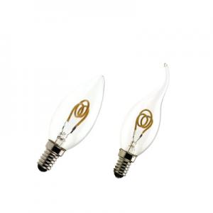 Curly Filament LED Bulb C35 CA35