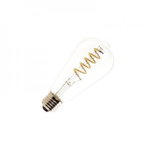 Curly Filament LED Bulb ST64